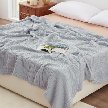 Love's Cabin 6 Layer Muslin King Size Blanket